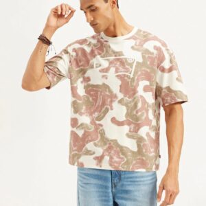 Men's Abstract Loose Fit T-shirt